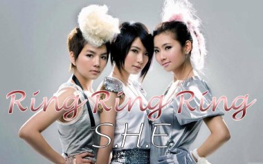 Ring Ring Ring吉他谱_S.H.E_G调拍弦版吉他谱_吉他弹唱教学
