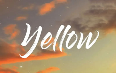 Yellow吉他谱_Coldplay_G调扫弦版弹唱谱_图片六线谱