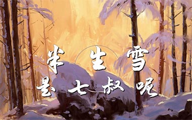 半生雪吉他谱_是七叔呢_G调原版弹唱谱_图片六线谱