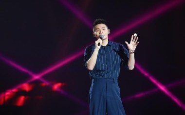 歌谣吉他谱_李荣浩_G调指法扫弦版_图片六线谱