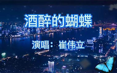 酒醉的蝴蝶吉他谱_崔伟立_G调原版弹唱谱_图片六线谱