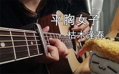 平胸女子吉他谱_枯木逢春_C调原版弹唱谱_图片六线谱