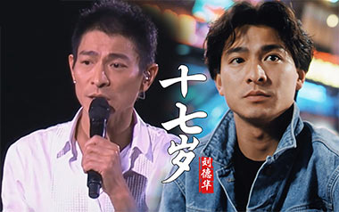 十七岁吉他谱_刘德华_C调指法原版弹唱谱_图片六线谱