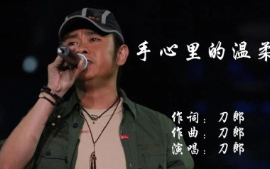 手心里的温柔吉他谱_刀郎_F调指法弹唱谱_图片六线谱