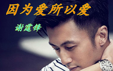 因为爱所以爱吉他谱_谢霆锋_C调扫弦版吉他谱_吉他弹唱教学