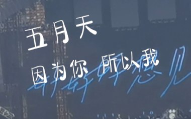 因为你所以我吉他谱_五月天_A调扫弦版_图片六线谱